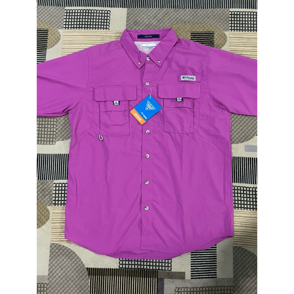 Kemeja Columbia PFG Bahama Size S