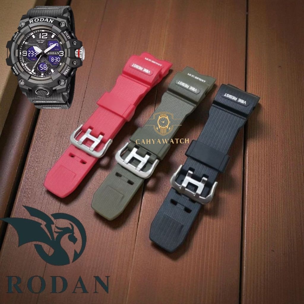 Tali Jam Tangan Rodan 8008 Strap Jam Rodan 8008 Rubber