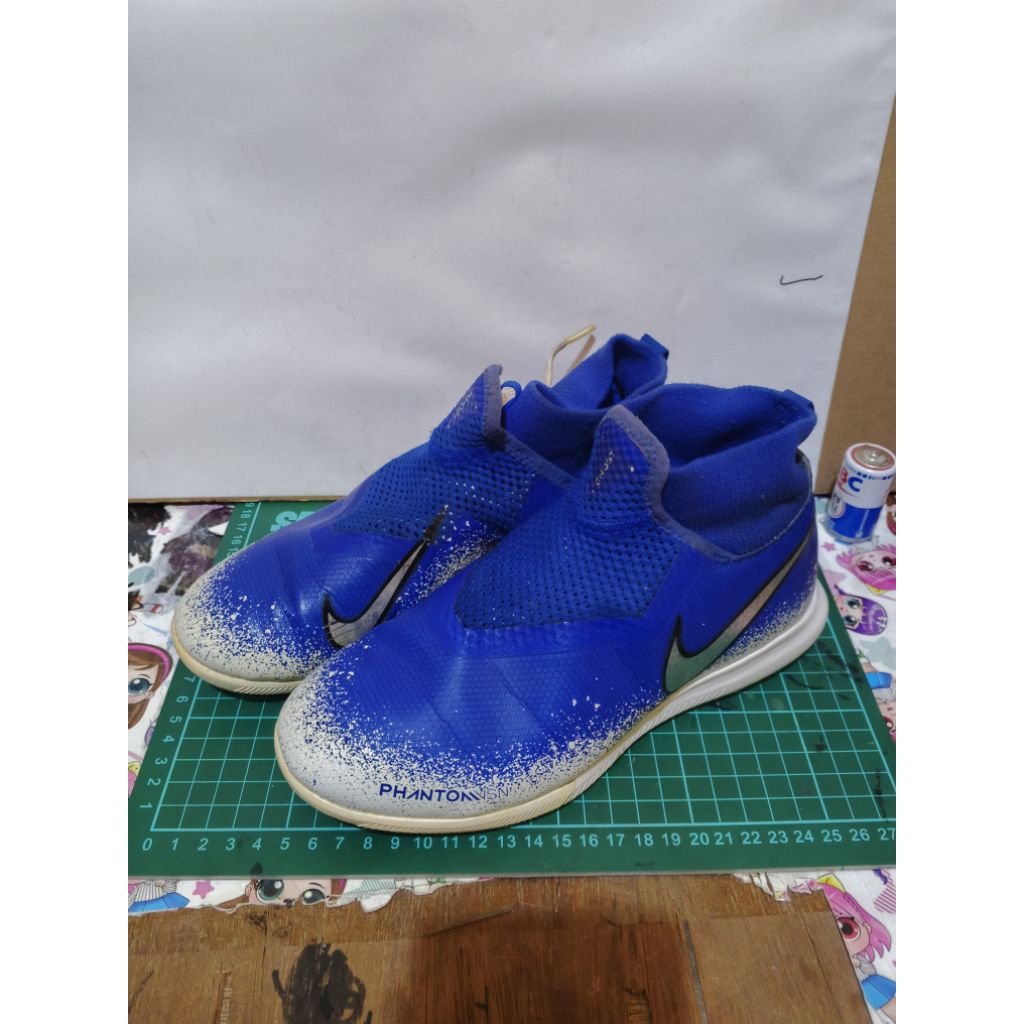 sepatu futsal anak nike phantom VSN blue academy