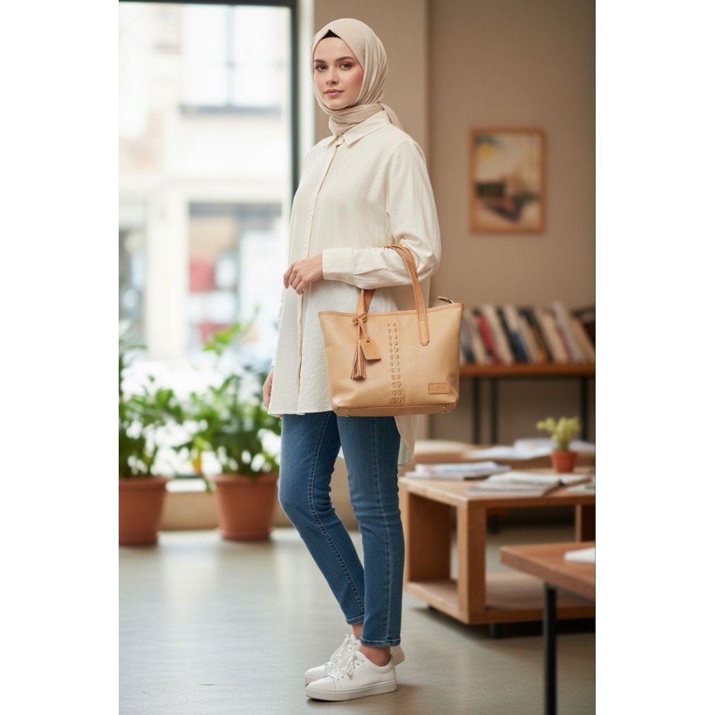 TOTE BAG "LINTANG BY ANANTIO 100% KULIT ASLI