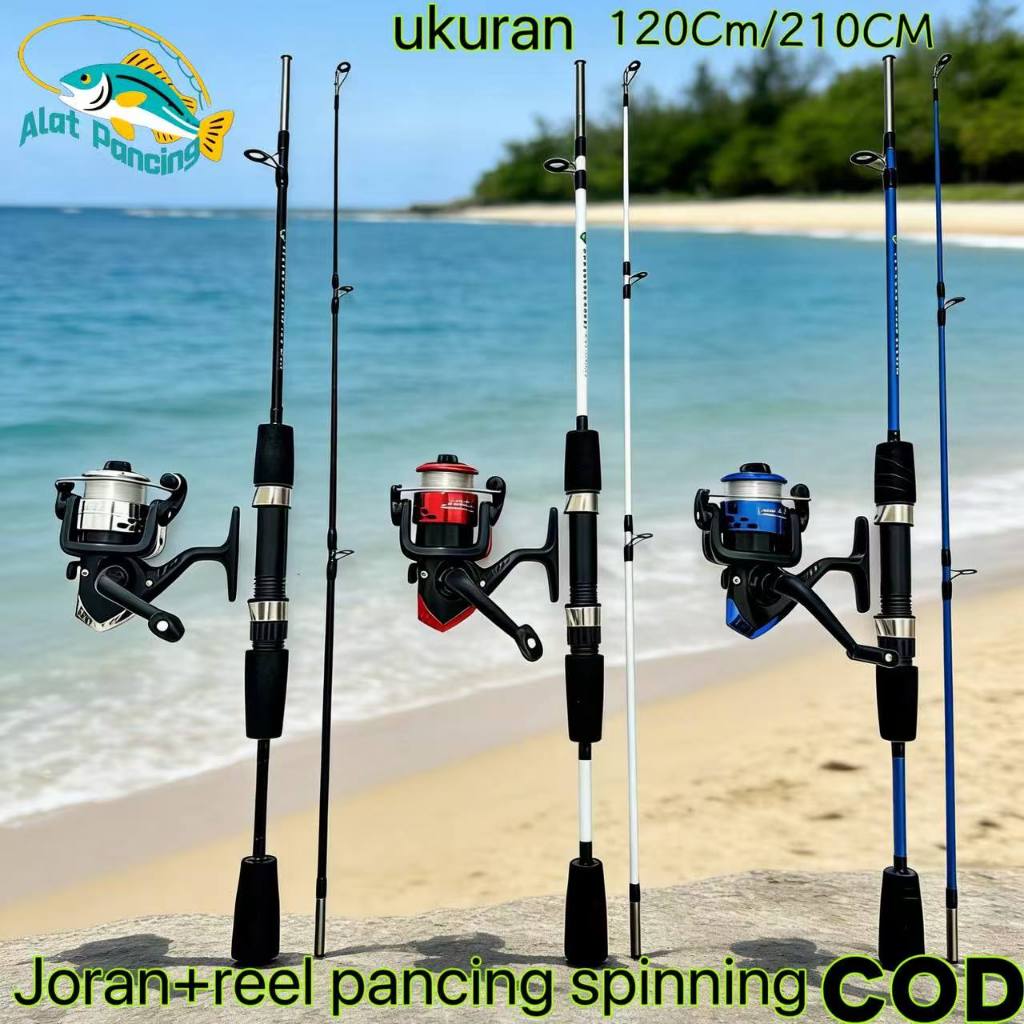 PROMO Set Pancing Lengkap Murah Pancing 1 Set Lengkap Kuat COD Set Alat Pancing Murah Pancing 1 Set