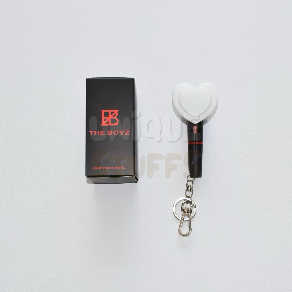 READY The Boyz Mini Lightstick Keychain The Bong Heart Bbyong Bong
