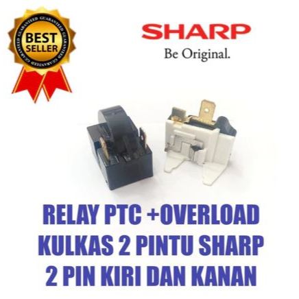 Relay Overload Kulkas SHARP 2 Pintu