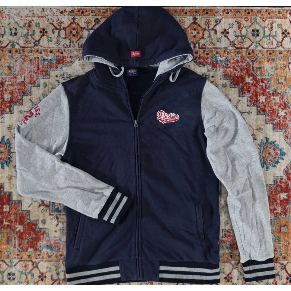 HOODIE ZIPPER PRELOVED DICKIES SIZE L FIT XL