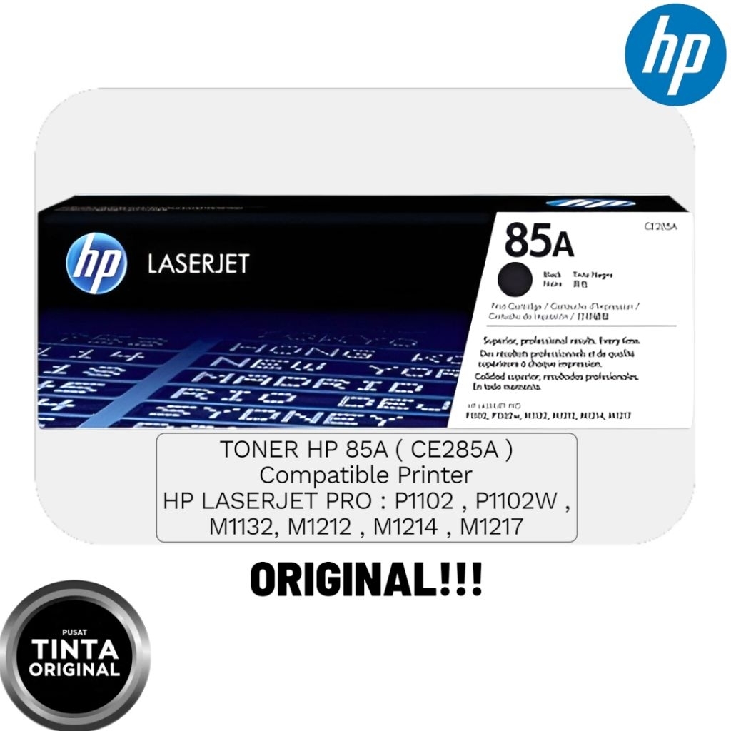 Toner Hp 85a / Toner Cartridge Hp LaserJet 85a Black Original