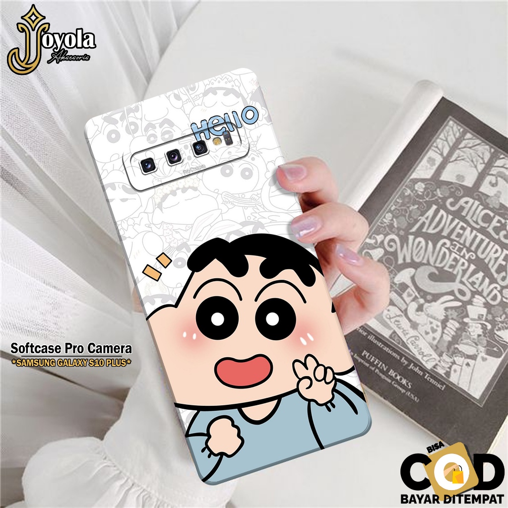 Softcase Samsung Galaxy S10 Plus JOYOLA Case Kartun Case Hp Samsung S10 Plus Silikon Tpu Pro Camera 