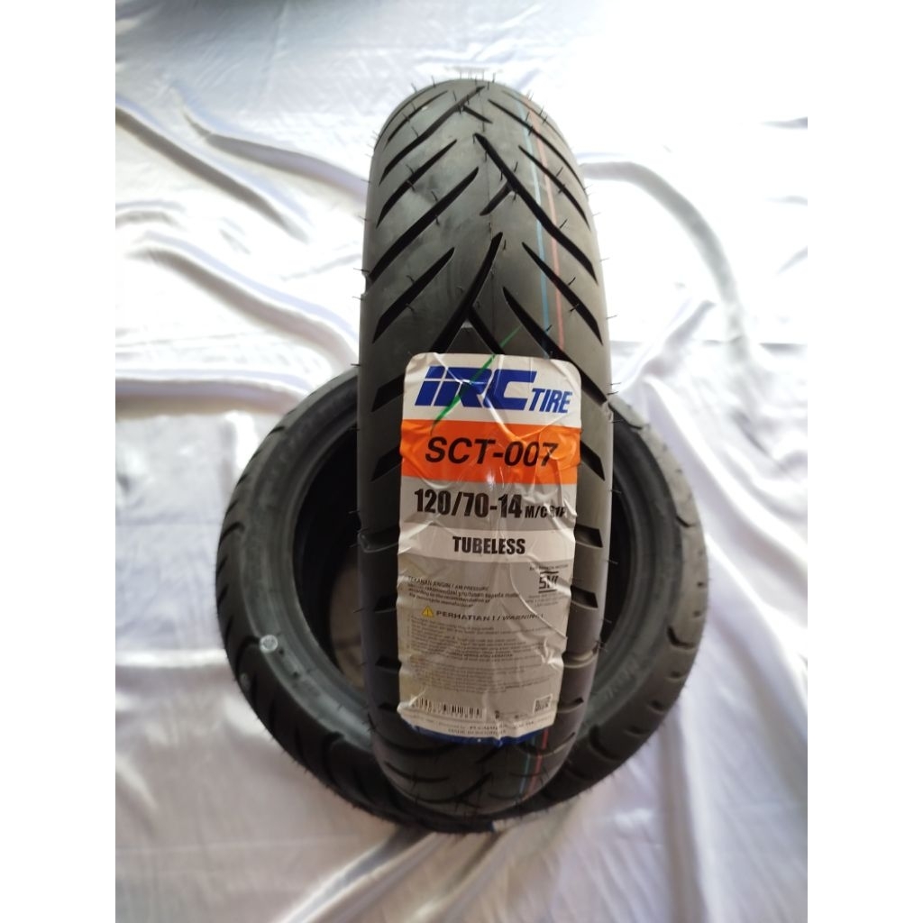 Ban Tubeless IRC SCT-007 (120/70-14)