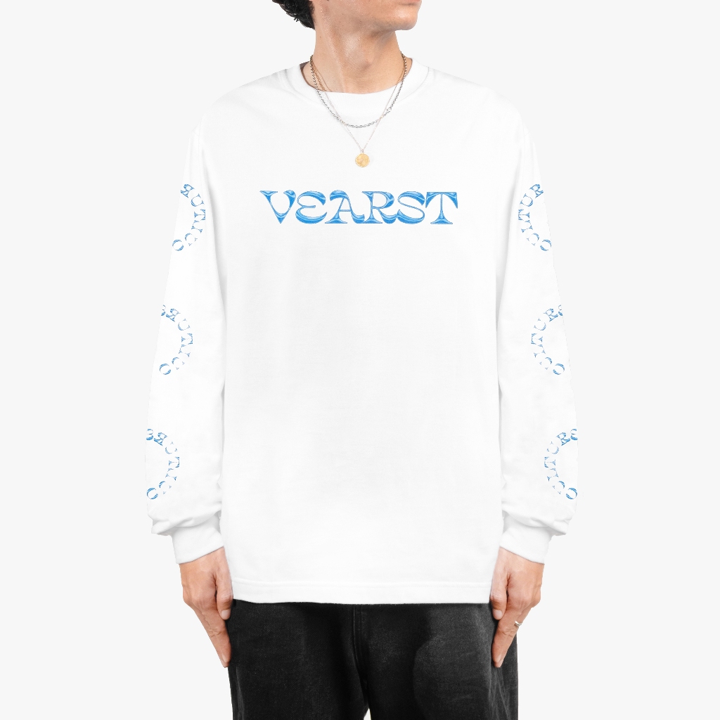 Vearst Tshirt Long Sleeve Slander White