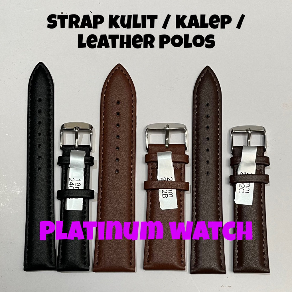 STRAP Tali jam tangan kalep kulit /Leather Strap / Tali Jam Tangan Pria Kulit / Strap Jam Tangan Kul