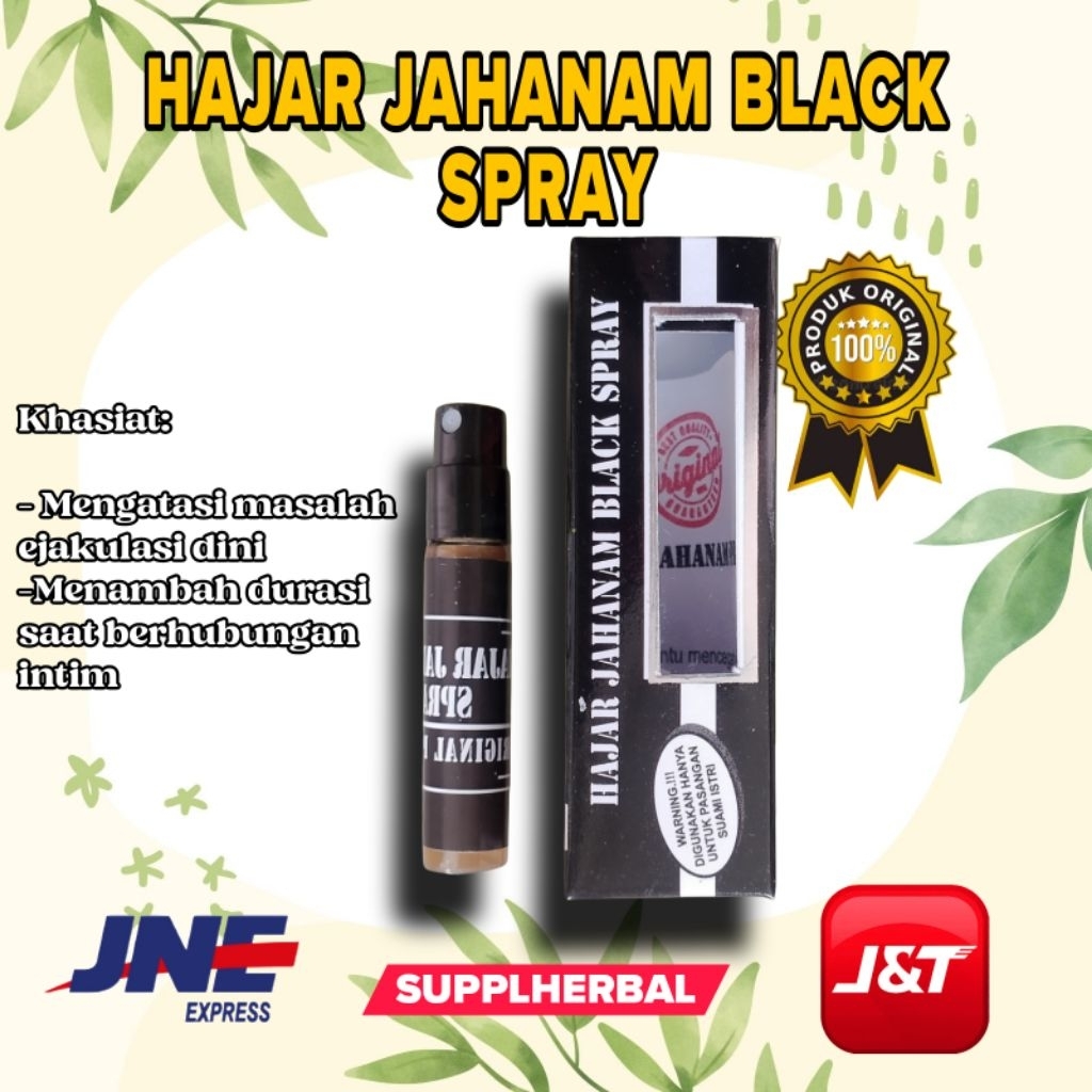 HJ Spray Black original produk