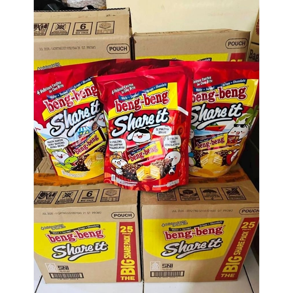 Beng Beng Share It isi 25 / 1 Dus isi 6 Pouch