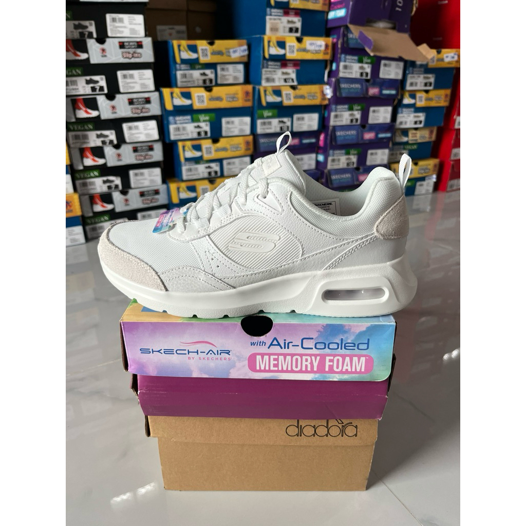 skechers womens skech air court sepatu skechers ske 150075 size 37 39