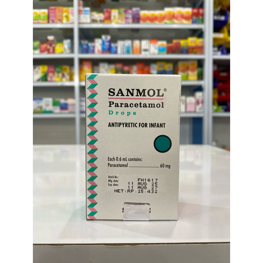 Sanmol Paracetamol Drop Tetes untuk Bayi