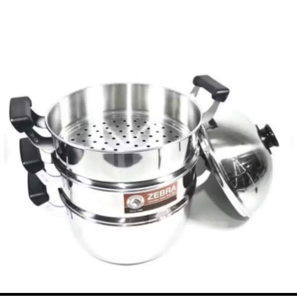 ZEBRA PANCI 4PCS STEAMER SET 40 CM 164440