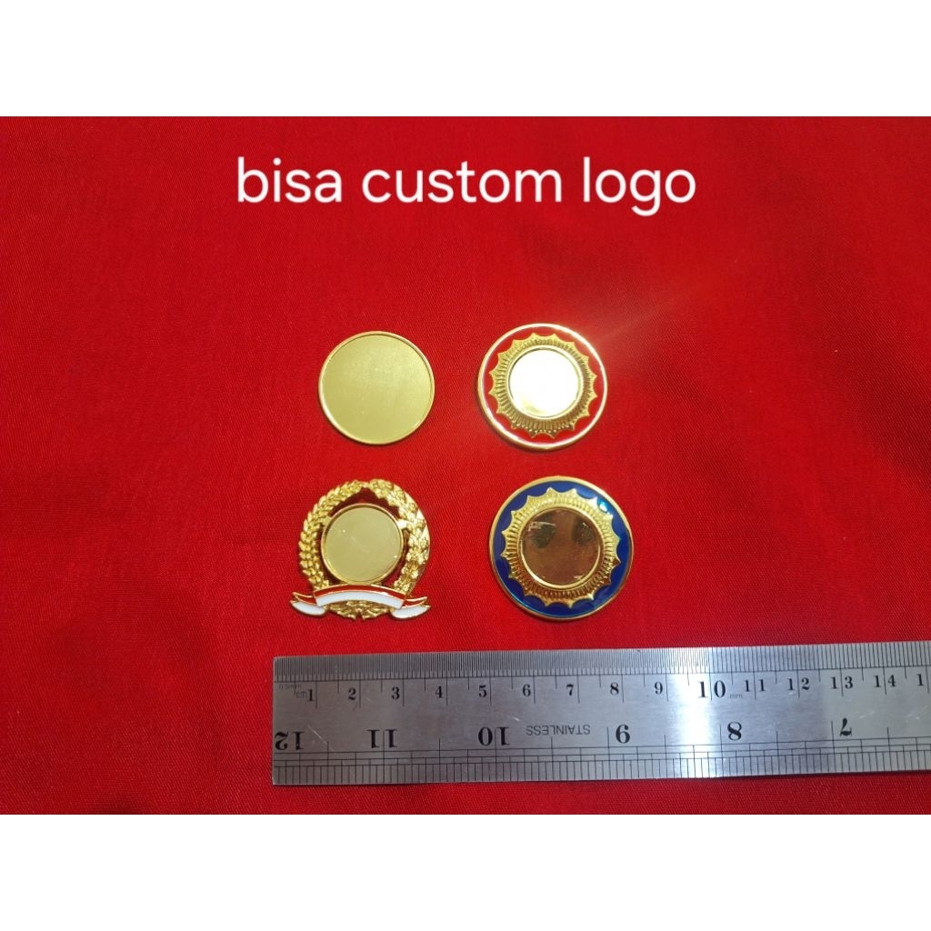 pin custom logo