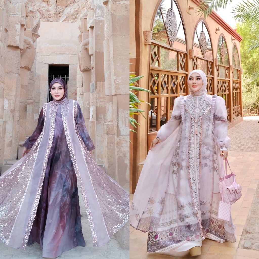 shellasaukia set hijab gamis MILA