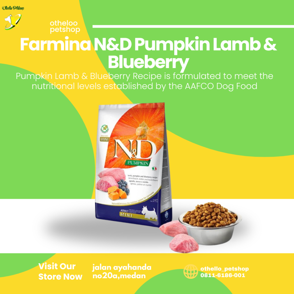 Dogfood Farmina Nd Grain Free Puppy Mini Lamb 7kg