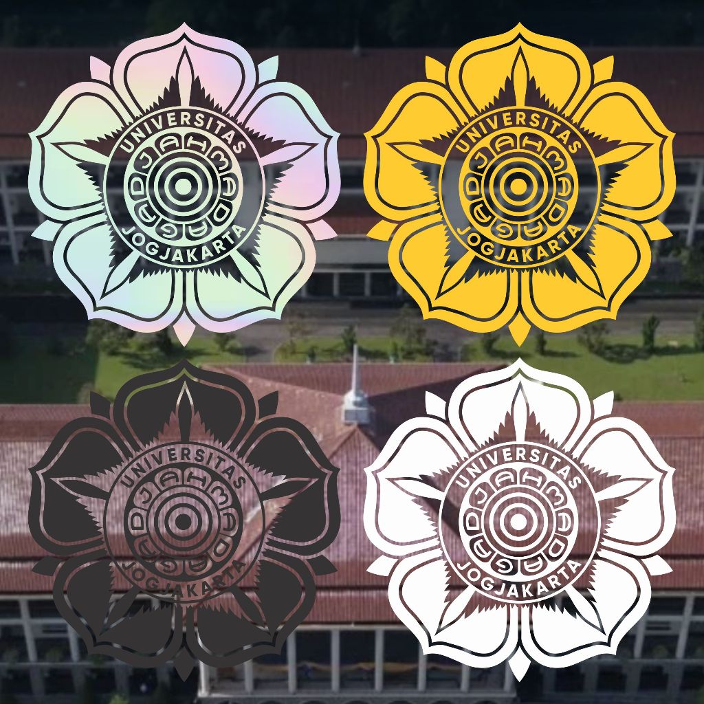 UGM stiker cutting harga bersaing