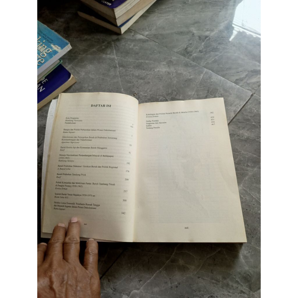 DEKOLONISASI BURUH KOTA DAN PEMBENTUKAN BANGSA Editor: Erwiza Erman dan Ratna Saptari-Di GB2 kode M1