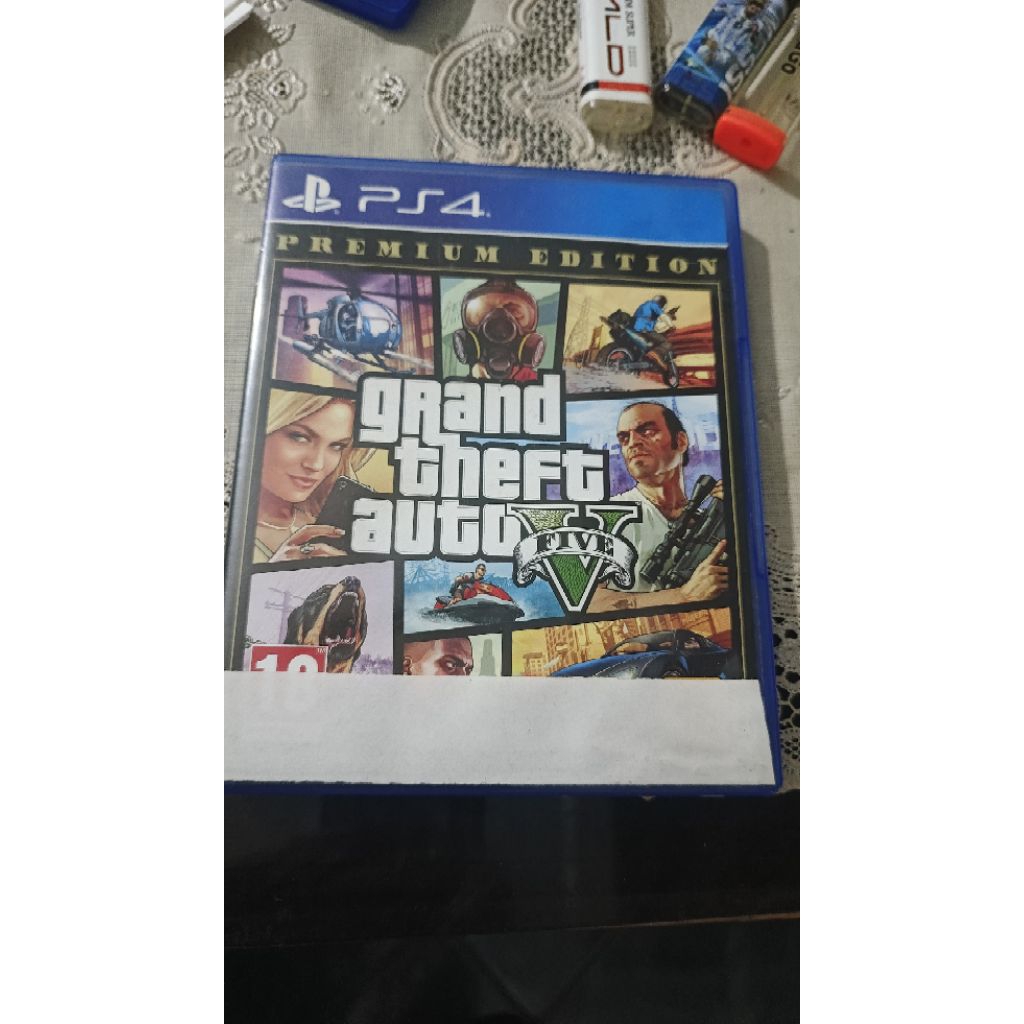 kaset BD GTA 5 ps4 ori