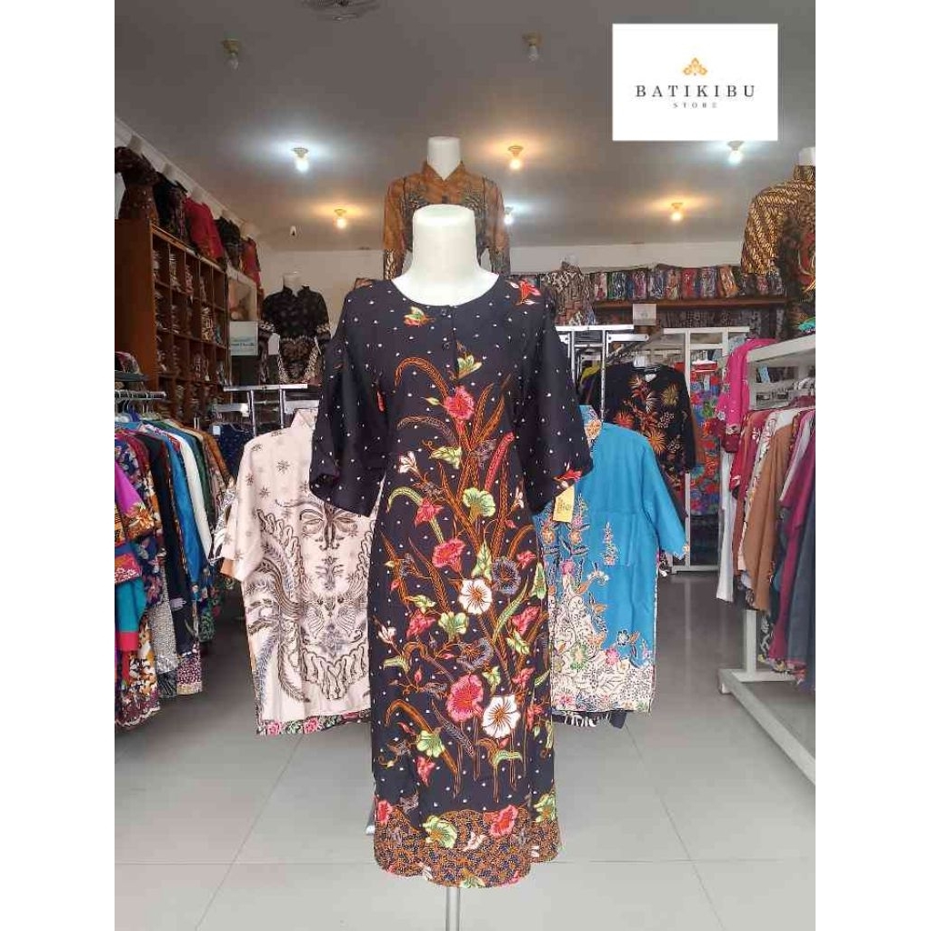 Daster Batik Unggul Jaya Cap Sekar Mekar Extra Jumbo [ XL ]