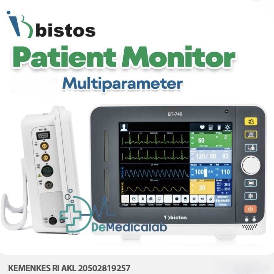 Patient Monitor Bistos BT-740 Multi Parameter EKG / Monitor Pasien