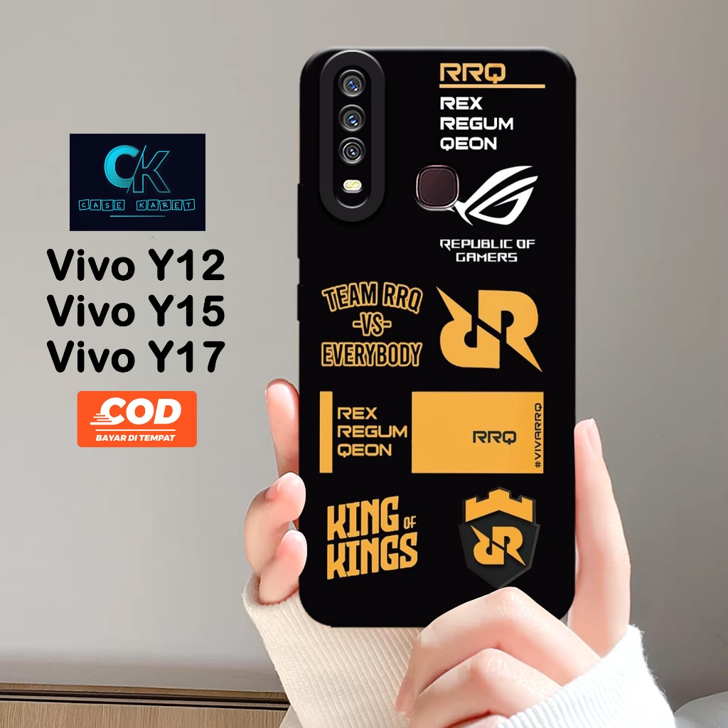 Case Vivo Y12 / Y15 / Y17 Terbaru - Fashion Case GAMING - Case Karet - Casing Hp Vivo Y12 / Y15 / Y1