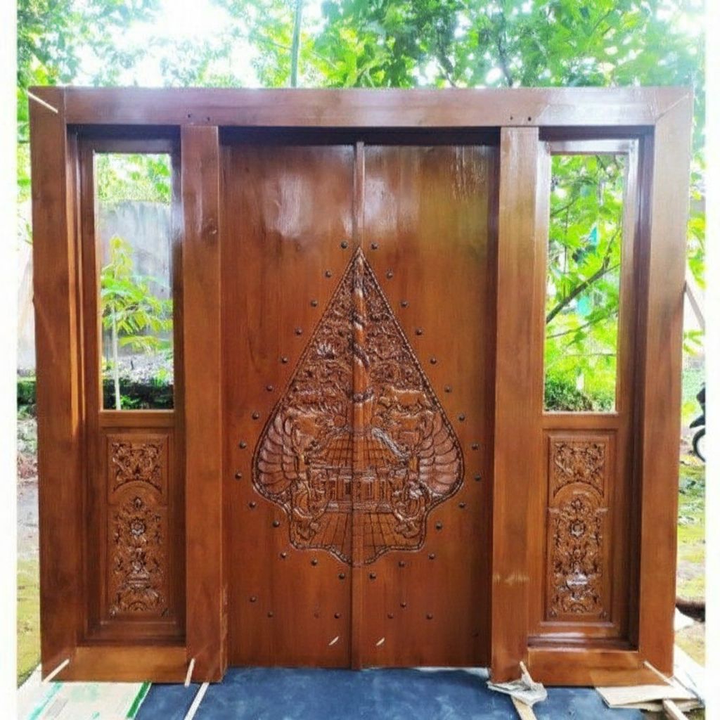 pintu rumah / pintu utama / pintu minimalis/ pintu modern