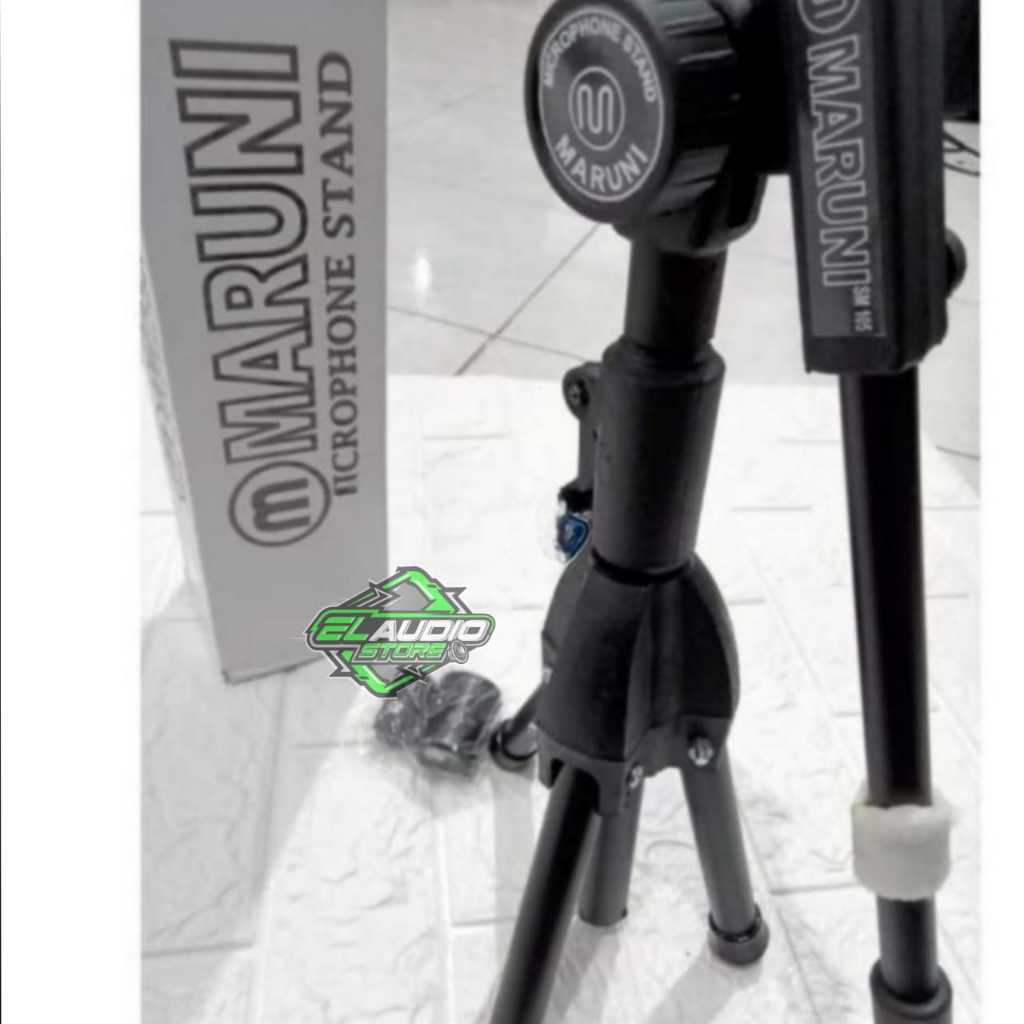 Jagrak Mik MARUNI Pendek / Cagak / Stand Mic Bonus Catok