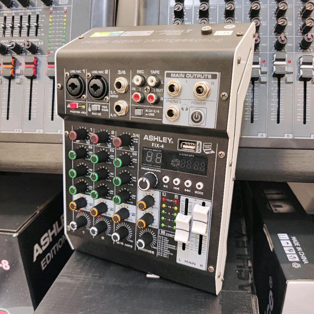mixer audio ashley FIX4 Efeck digital 99dsp Original produk