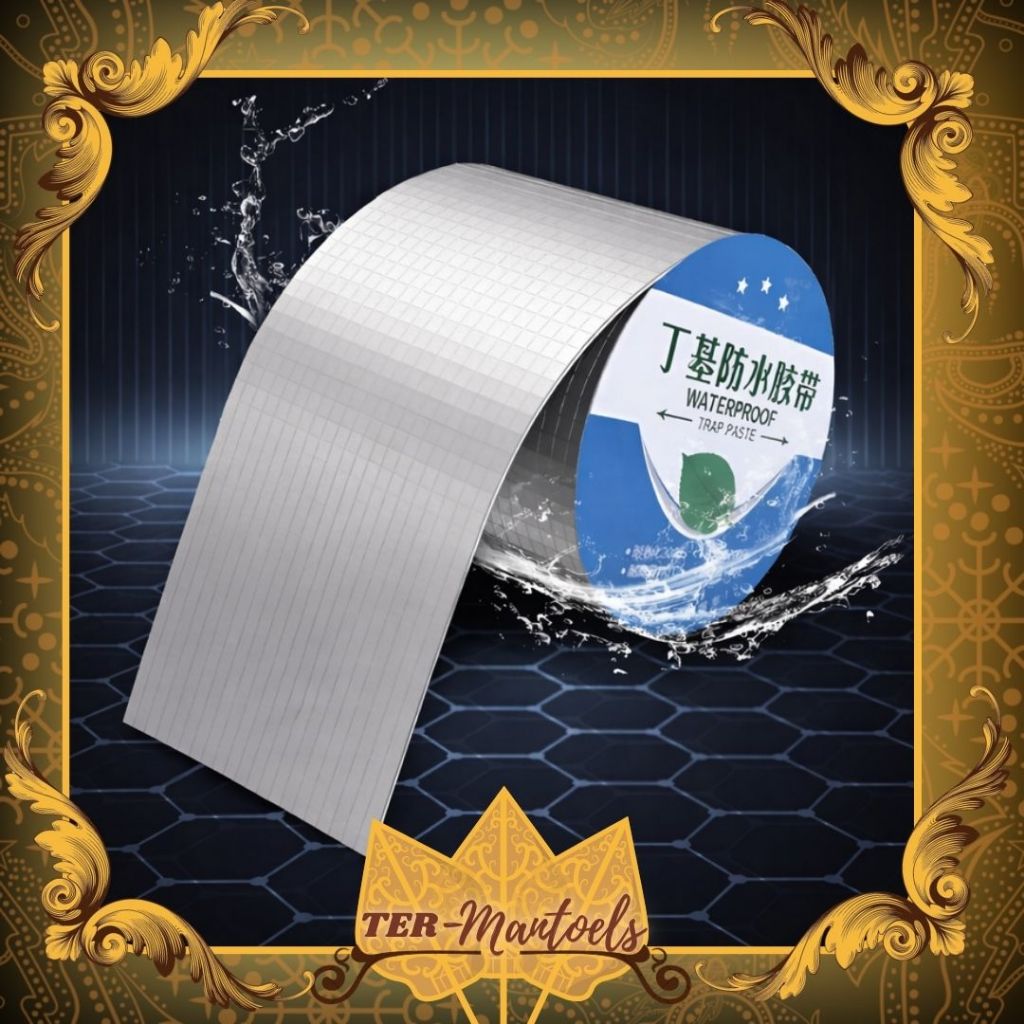 Lakban Alumunium Anti Bocor / Lem Anti Air Alumunium / Lakban Anti Bocor Penambal