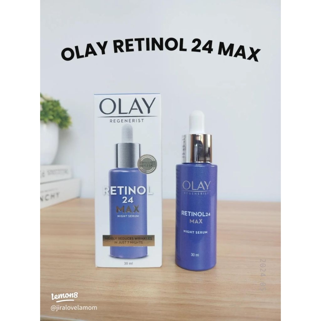 Olay Regenerist Retinol 24 MAX Night Serum Skincare Antiaging 30ml