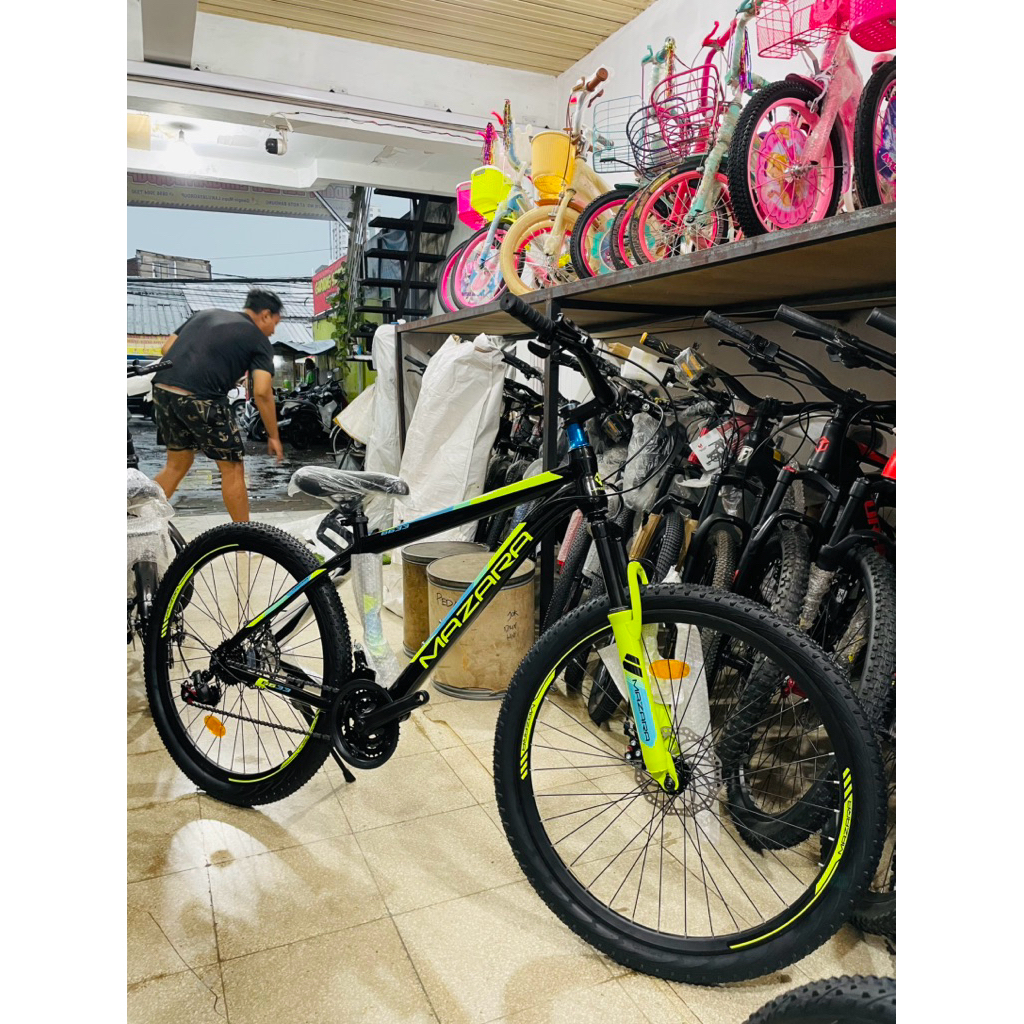 SEPEDA GUNUNG MTB MERK MAZARA (BY : PACIFIC GROUP) SIZE 24 INCH & 26 INCH