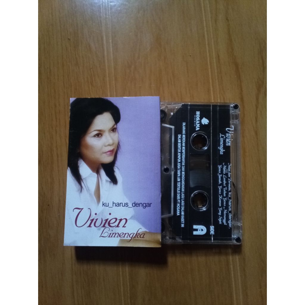 kaset pita vivien limengka - ku harus dengar | pop rohani kristen