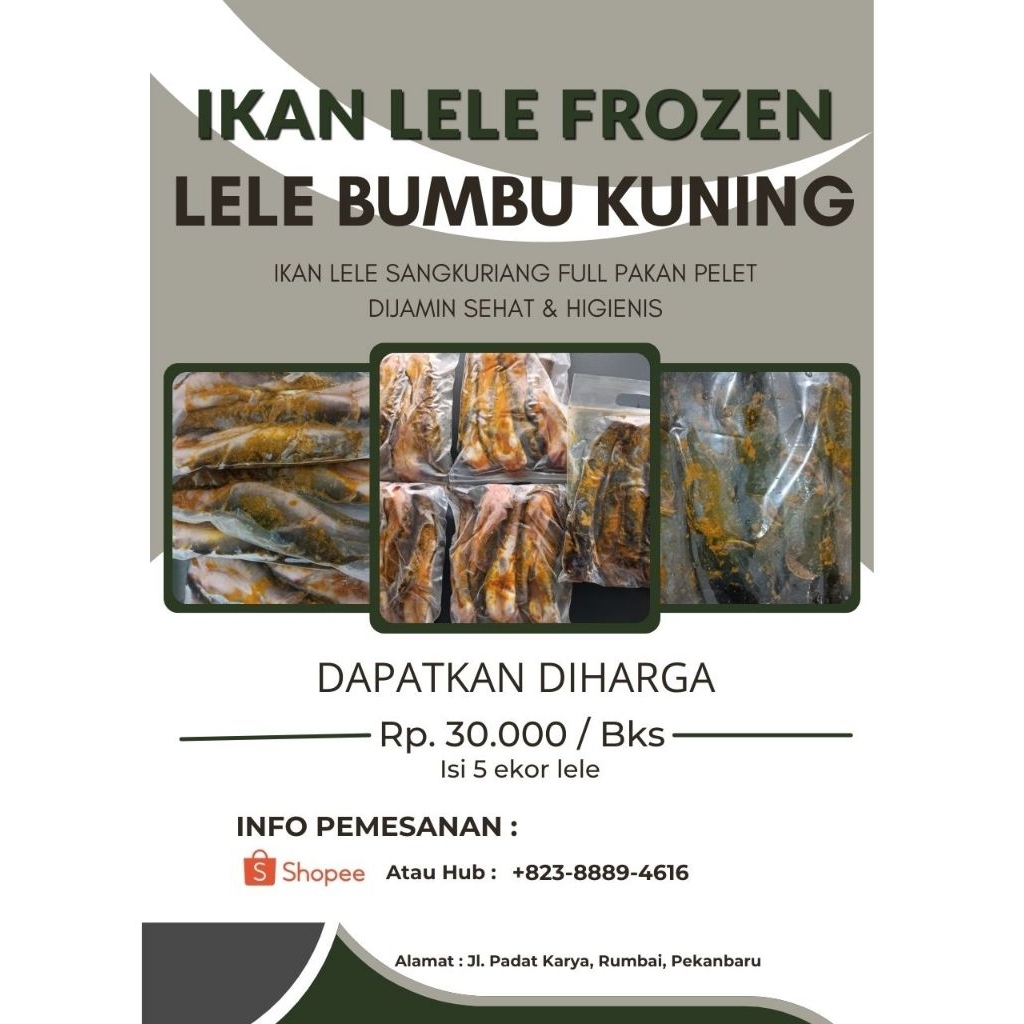 Ikan lele bumbu FROZEN