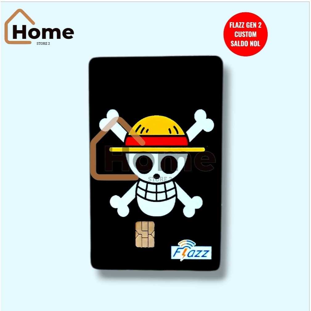 KARTU ETOLL FLAZZ BCA GEN2 SUPPORT NFC - ONE PIECE [LOGO]