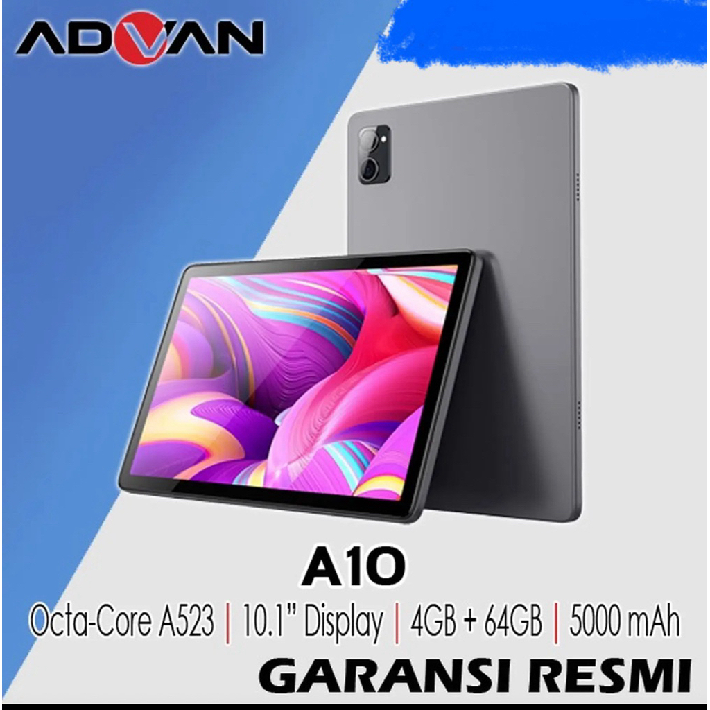 TABLET ADVAN TAB A10 Wifi Ram 4gb Internal 64gb 10’1 inch