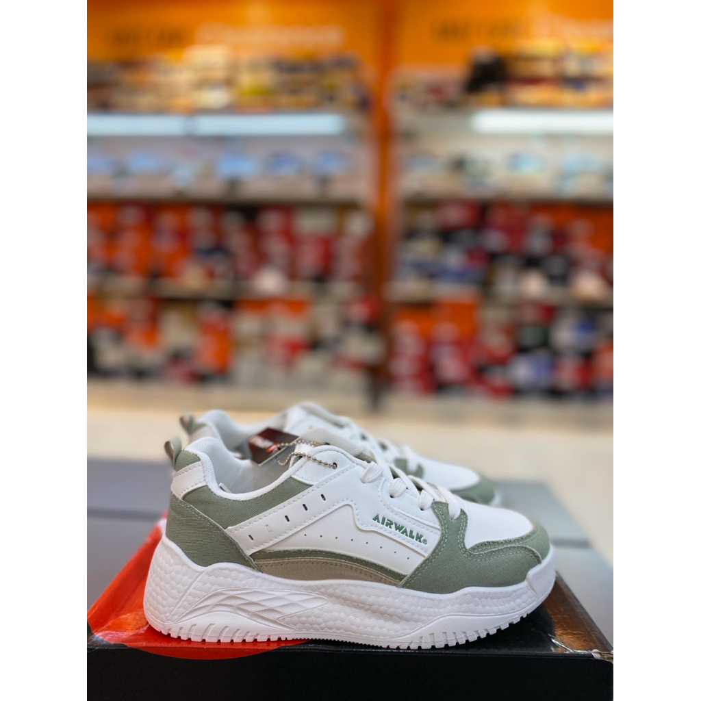 AIRWALK DryDen Women’s Sneakers Shoes - Green/White