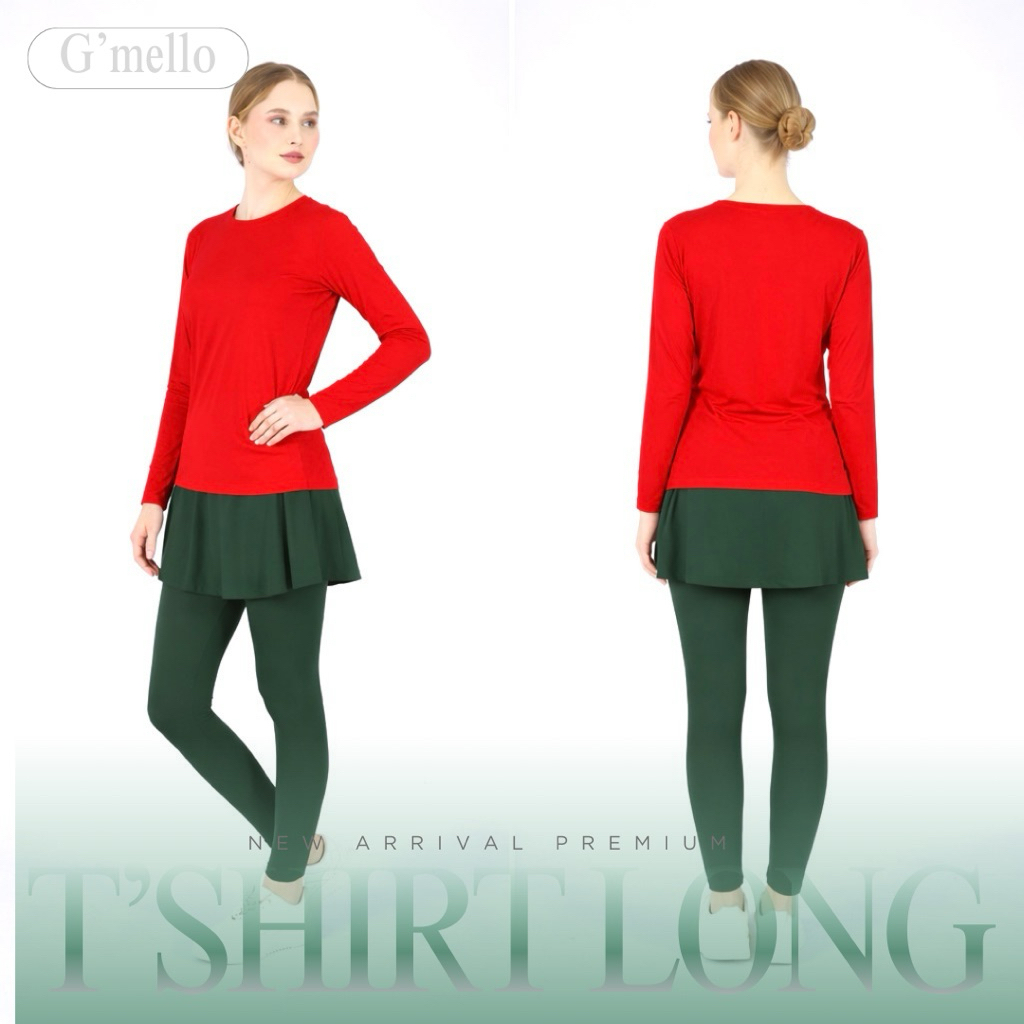 KAOS POLOS OLAH RAGA LENGAN PANJANG WANITA MOTIF TERBARU/ATASAN  BAJU SENAM AEROBIC,ZUMBA,FITNES/KAO