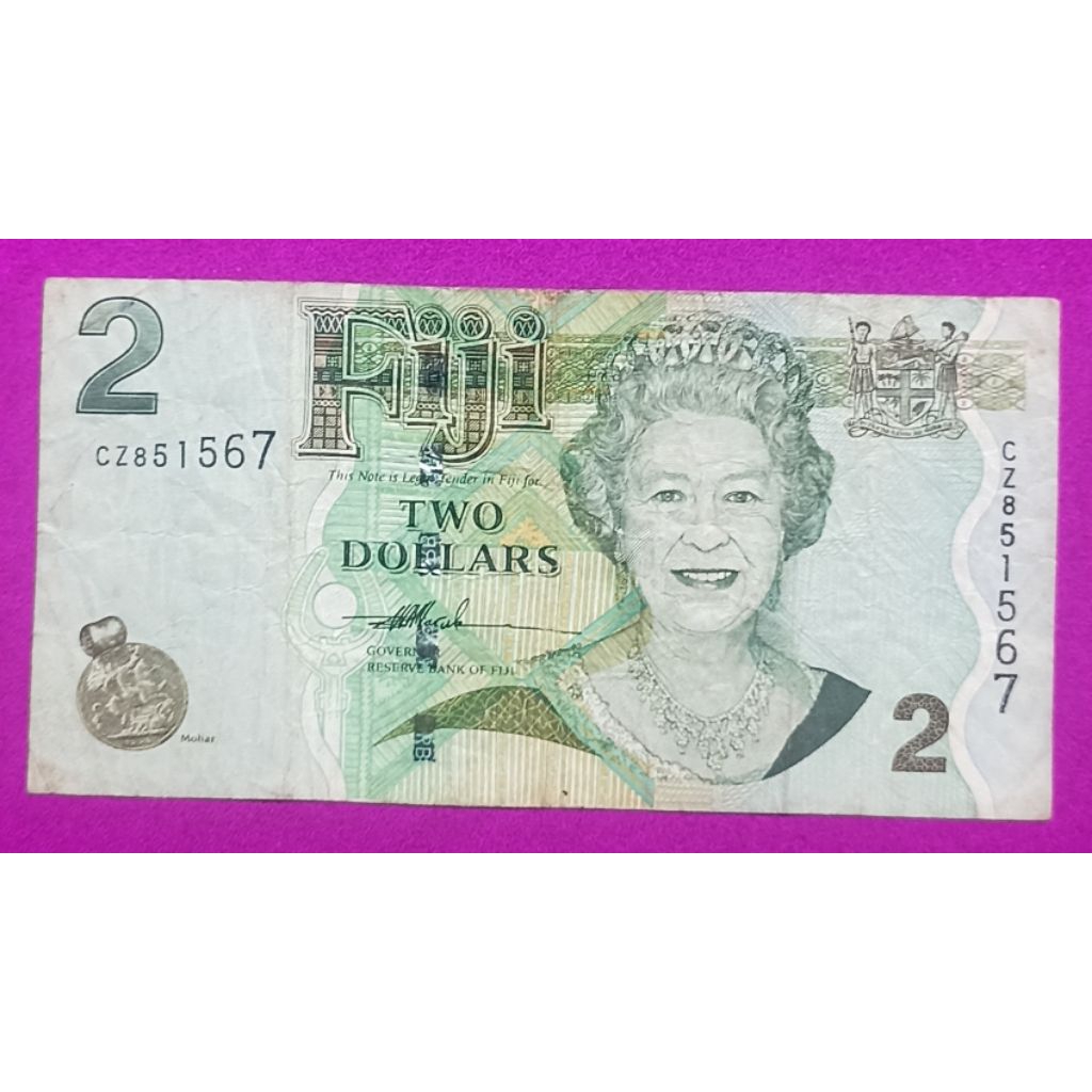UANG FIJI 2 DOLLARS