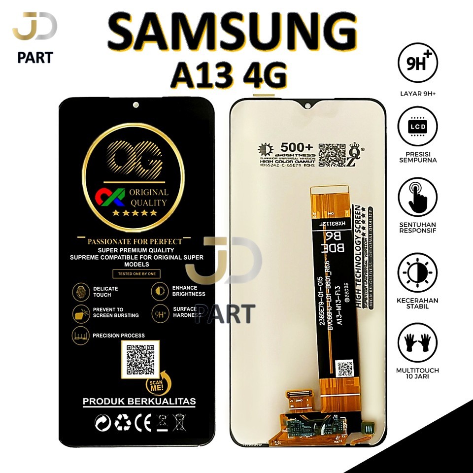 LCD TOUCHSCREEN SAMSUNG GALAXY A13 4G ORIGINAL 100% COMPLETE