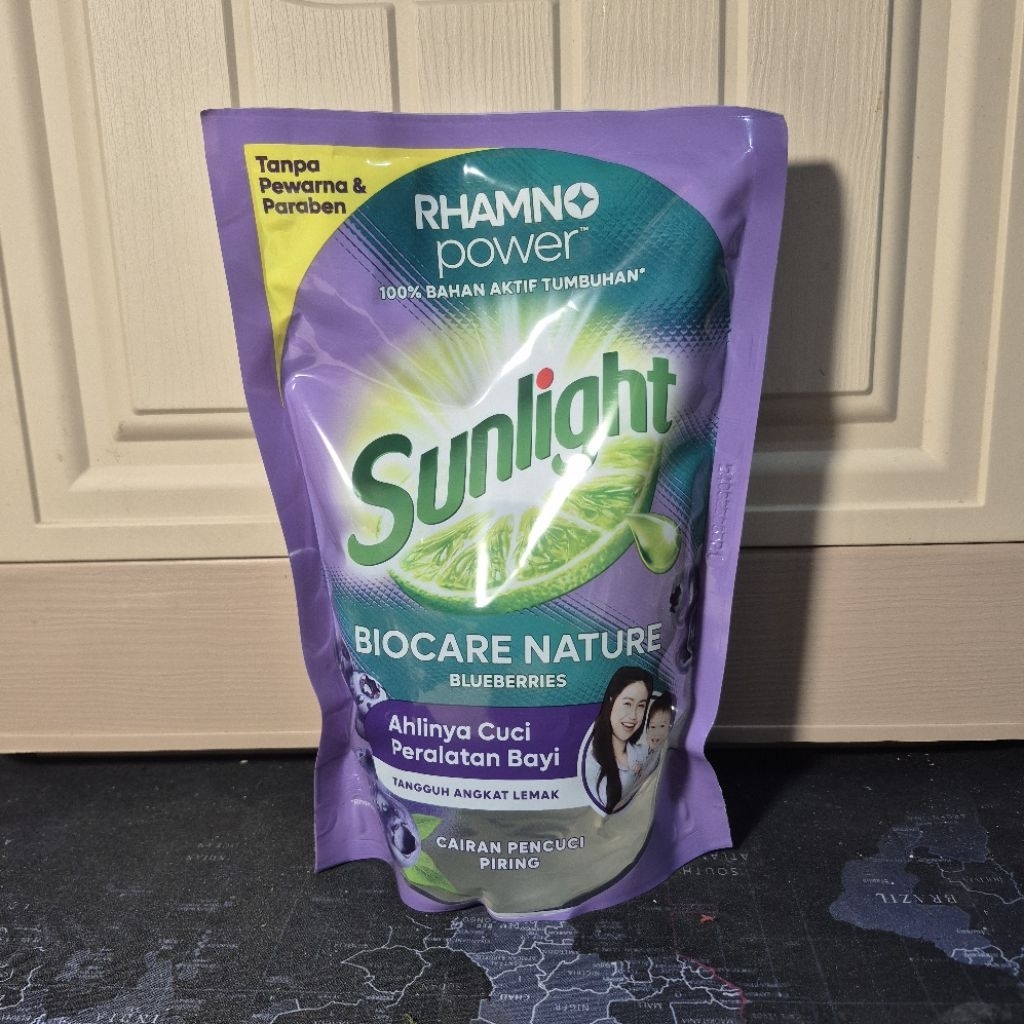 Sunlight Sabun Cuci Biocare Nature /Sabun cuci piring/peralatan/botol bayi