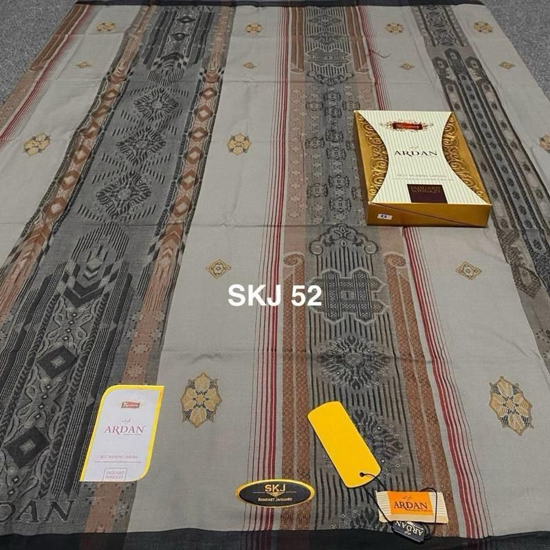 SARUNG ARDAN SKJ GOLD (songket jaguart)