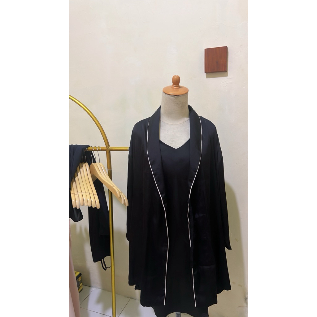 lingery set kimono