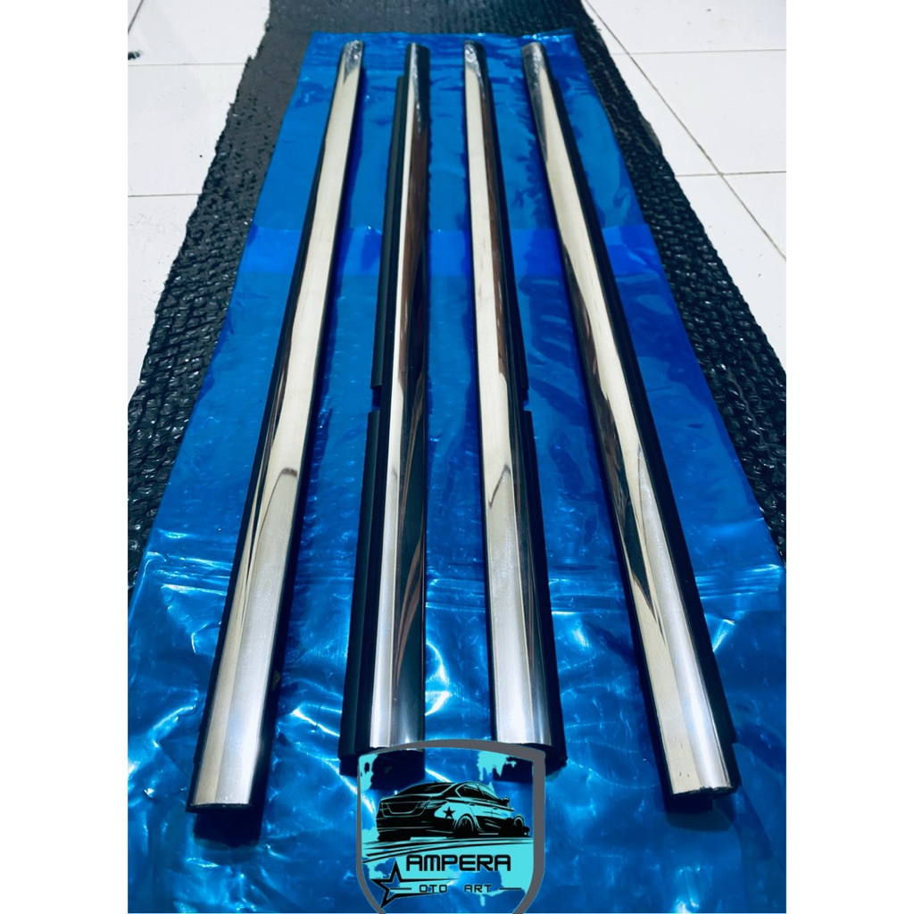 PELIPIT KACA LUAR KIAA TIMOR CHROME ORIGINAL