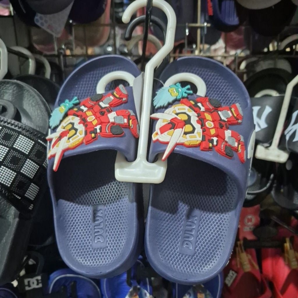 Sandal Slop Anak Laki Bermotif 609D