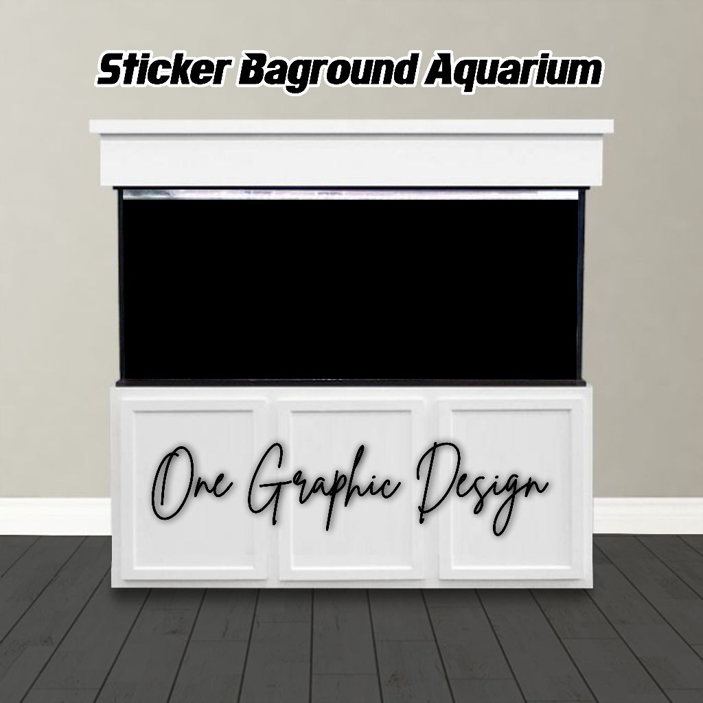Background Aquarium, Stiker Aquarium , Wallpaper Aquarium, Aquascape, Stiker Aquarium Belakang