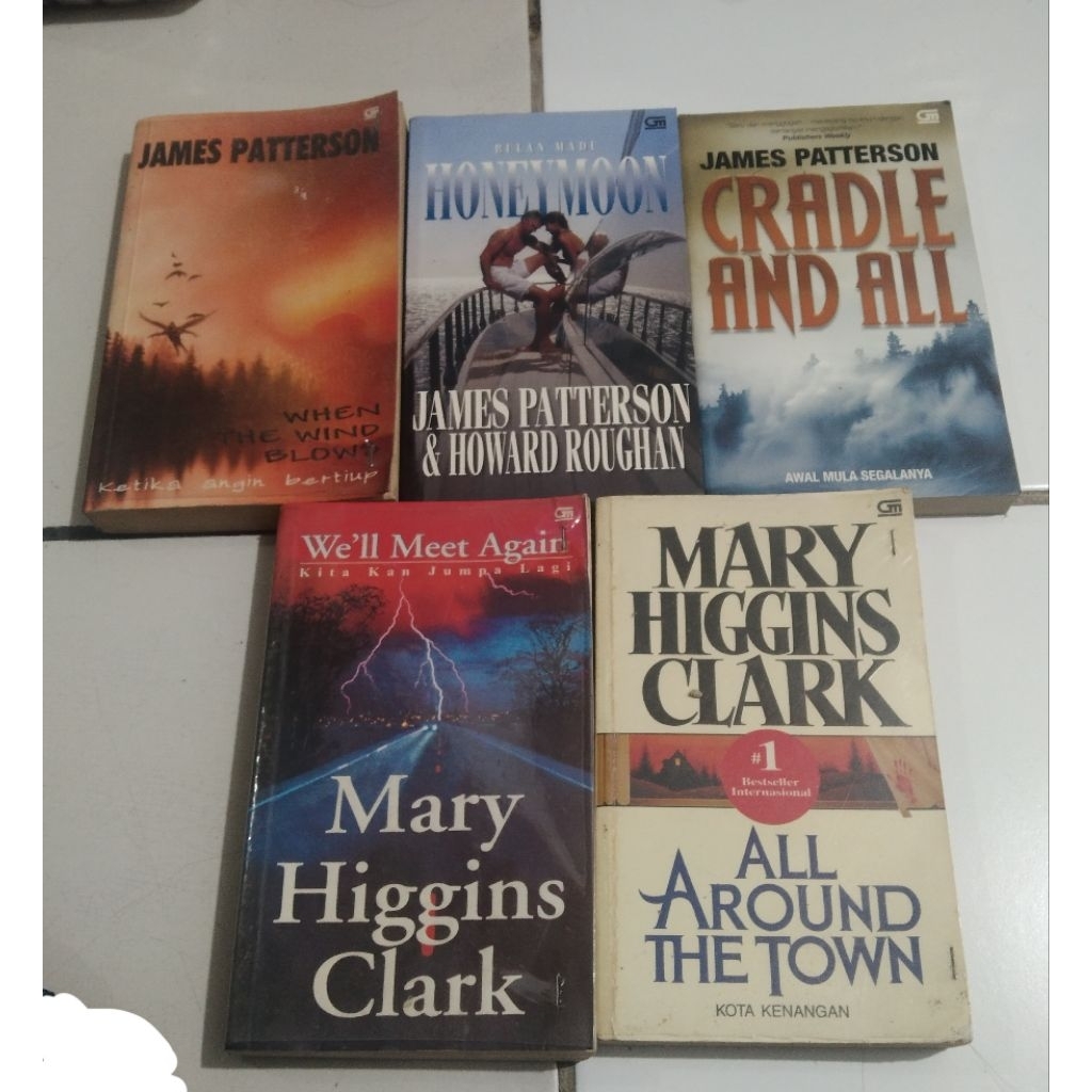 NOVEL MARY HIGGINS/JAMES PATERSON CABUTAN ORI