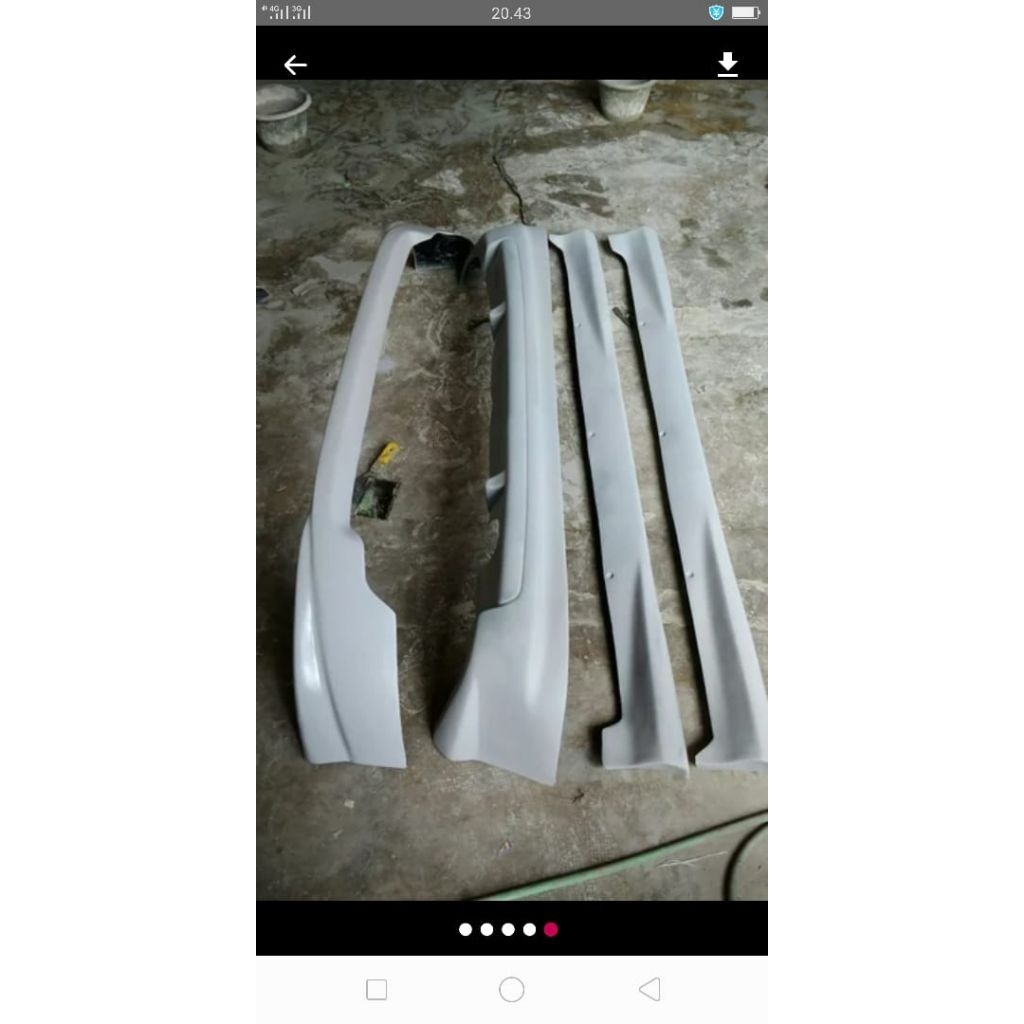 bodykit jazz vtec 2005 mugen