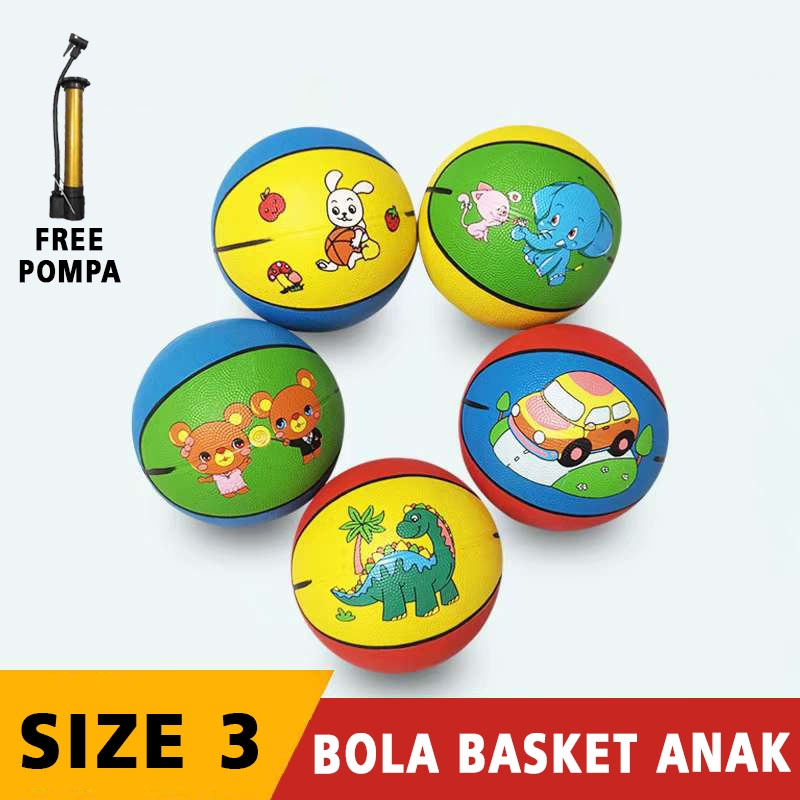 Bola basket Anak Size 3 Mainan bola basket Mainan bola anak
